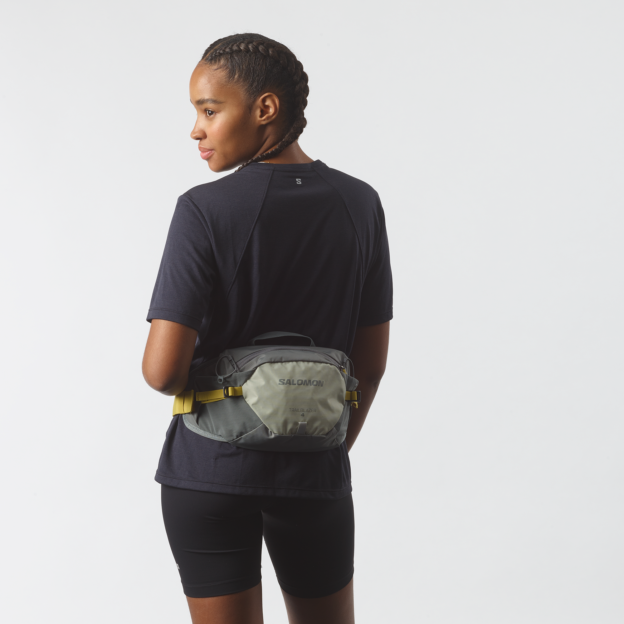 バッグ SALOMON TRAILBLAZER 4 Salomon Trailblazer 4L waist bag Black | Trekkinn